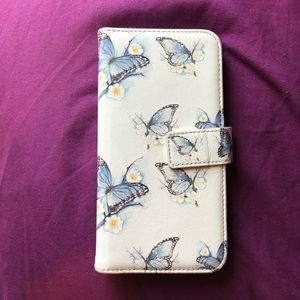 iPhone 7plus /8 plus wallet case 🦋